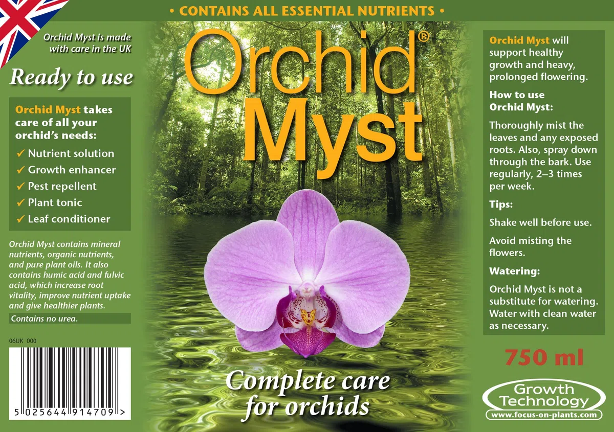 Atomizador de cuidado completo Orchid Myst de 750ml