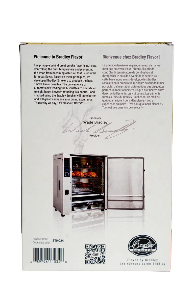 Bradley Hickory fumadores BISQUETTES (24 unidades)
