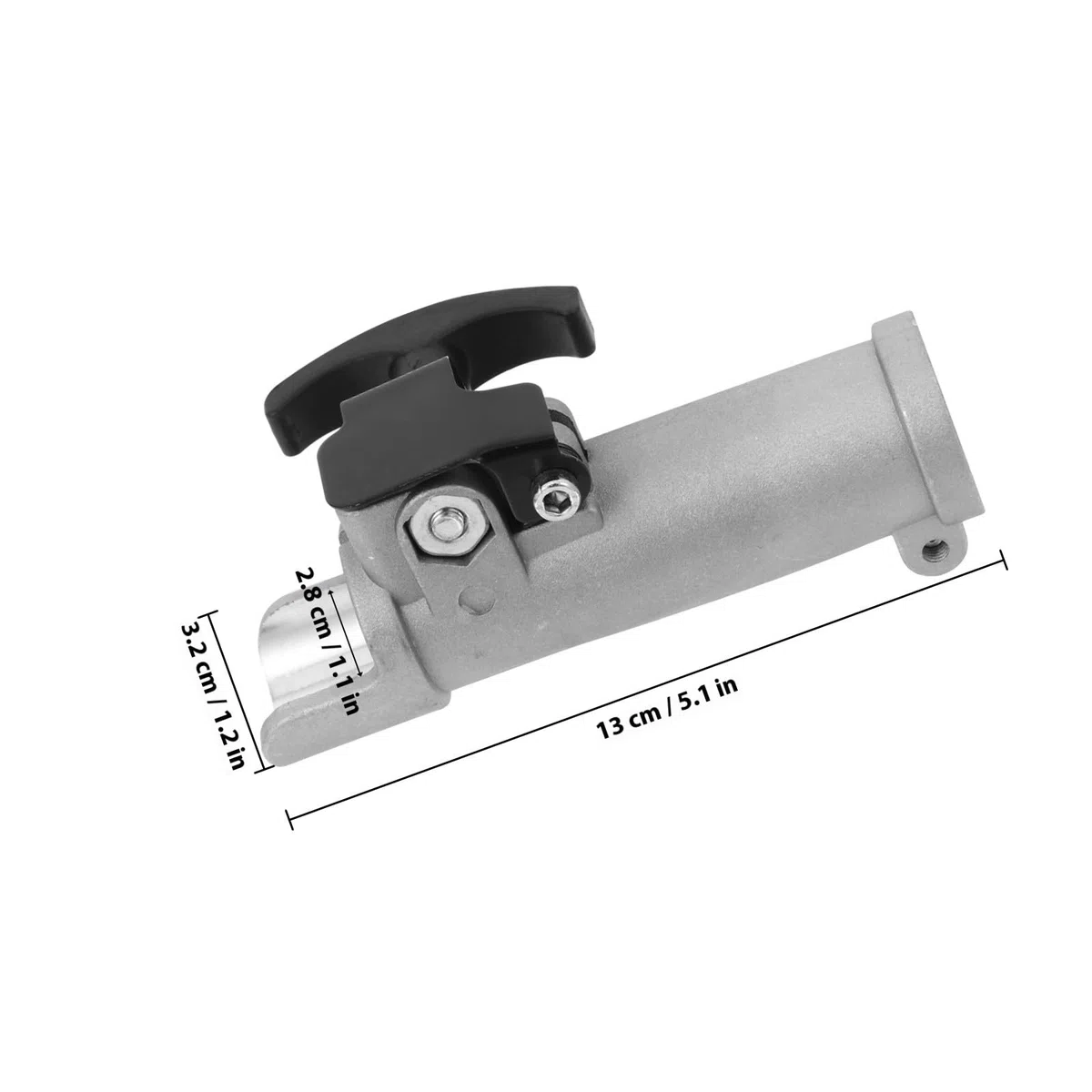 Eje Resistente Conector Aluminio Recortadora de para de 28 Mm de Accesorio Compatible y para Herramientas de Jardinería y Desbrozadoras