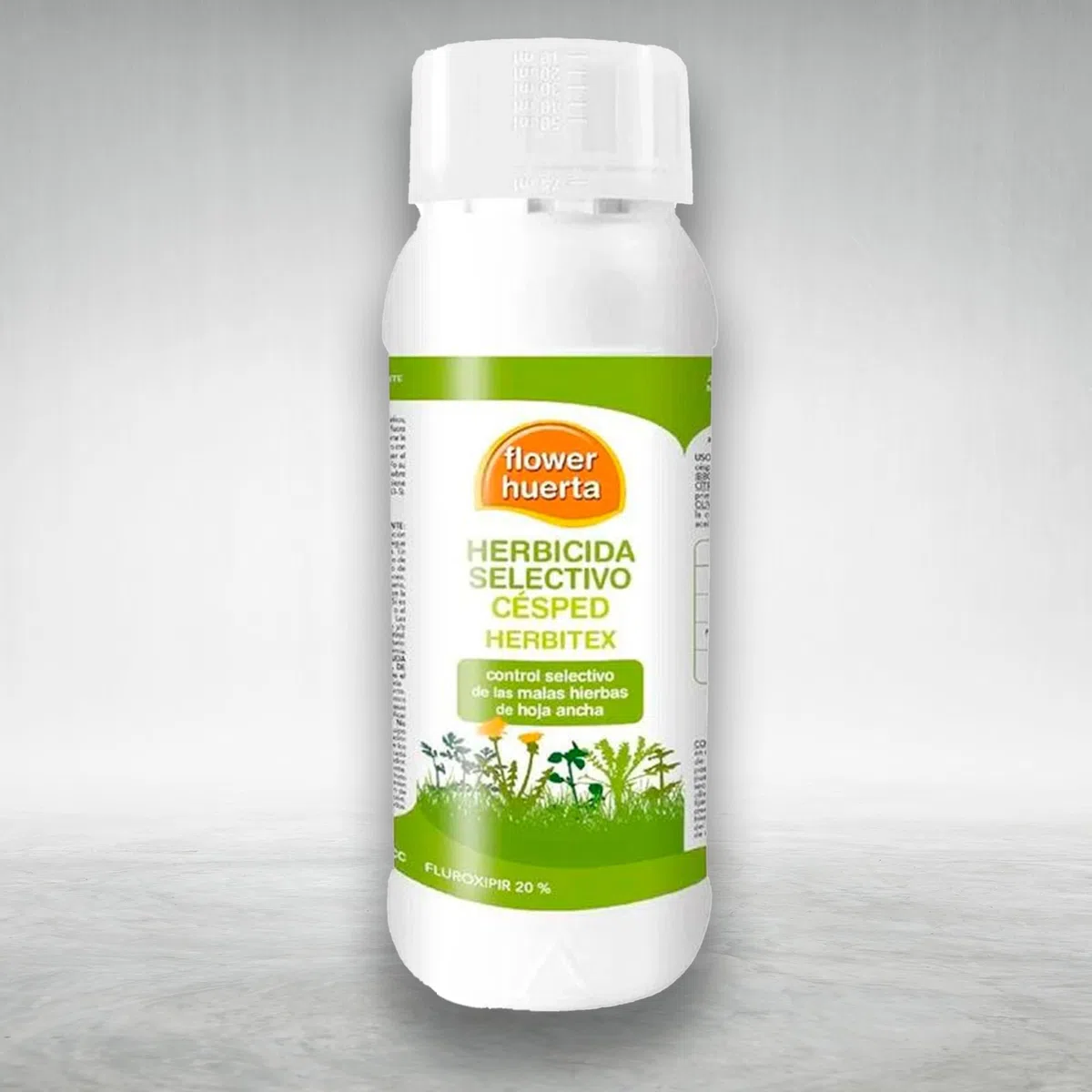 Herbicida Césped Selectivo para Malas Hierbas HERBITEX | Envase 100 ml para 1000 m2 | Fluroxipir 20% MUY EFECTIVO | Contra malas hierbas de hoja ancha durante todo el año | Nexum Market | 1 Und