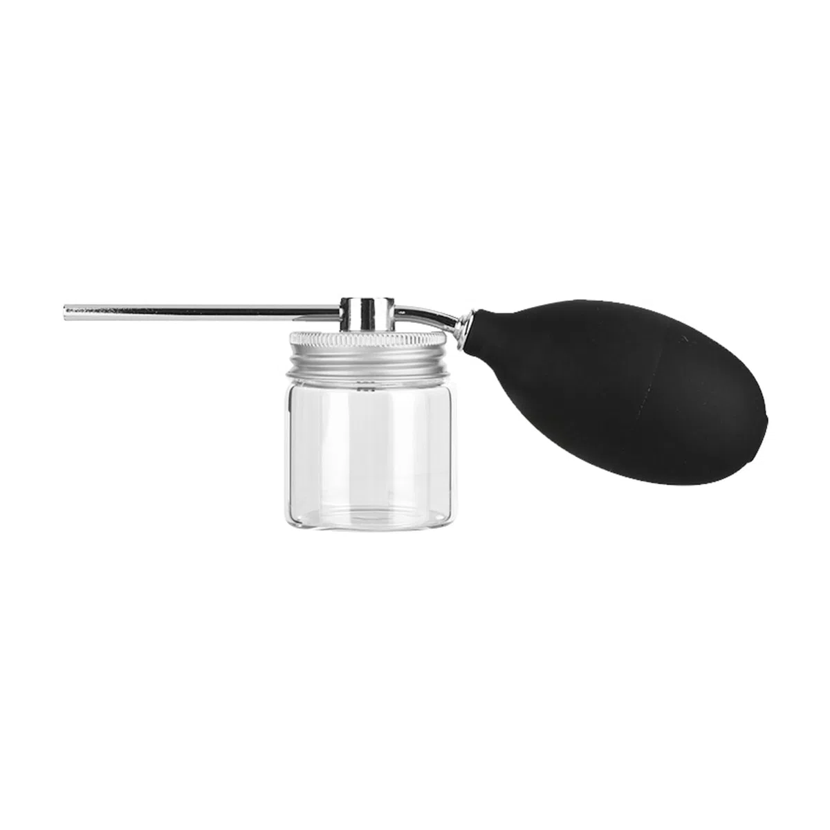 Diatomizador de tierra de diatomización, polvo de diatomeas en polvo, 108 ml, boquilla de acero inoxidable, pulverizador de polvo para cal de algas diatomeomaceous Earth, antibloqueo, pulverizador de