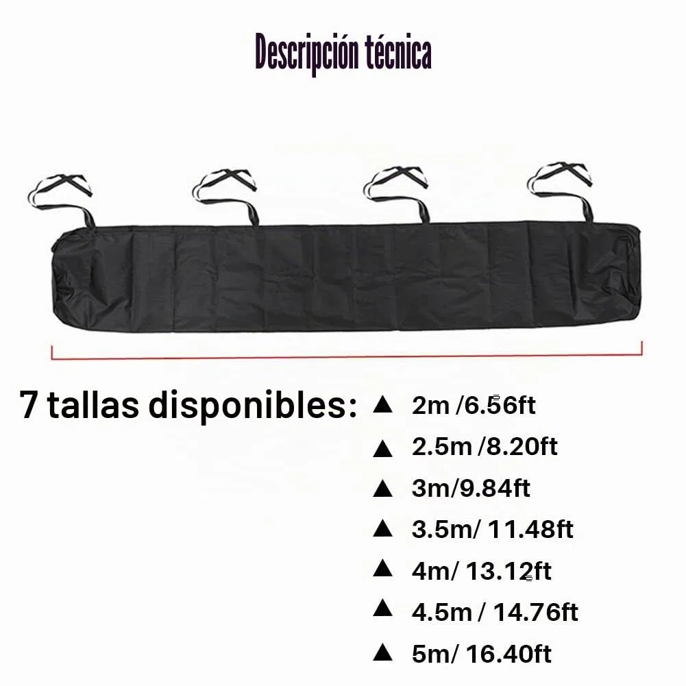 Cubierta impermeable de repuesto para toldo de patio, protección solar, a prueba de polvo, bolsa de almacenamiento con cuerda para jardín al aire libre