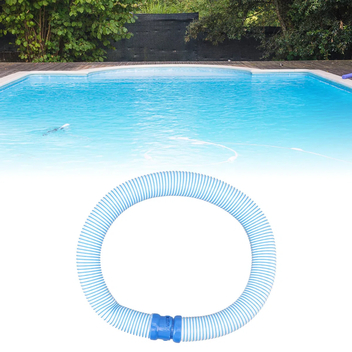 Fdit Manguera de Aspiradora para Piscina, Manguera de Bloqueo para Limpiador de Piscina, Accesorio de Extensión de Aspiradora de Repuesto para Zodiac X7 T3 T5 MX6 MX8 R0527700