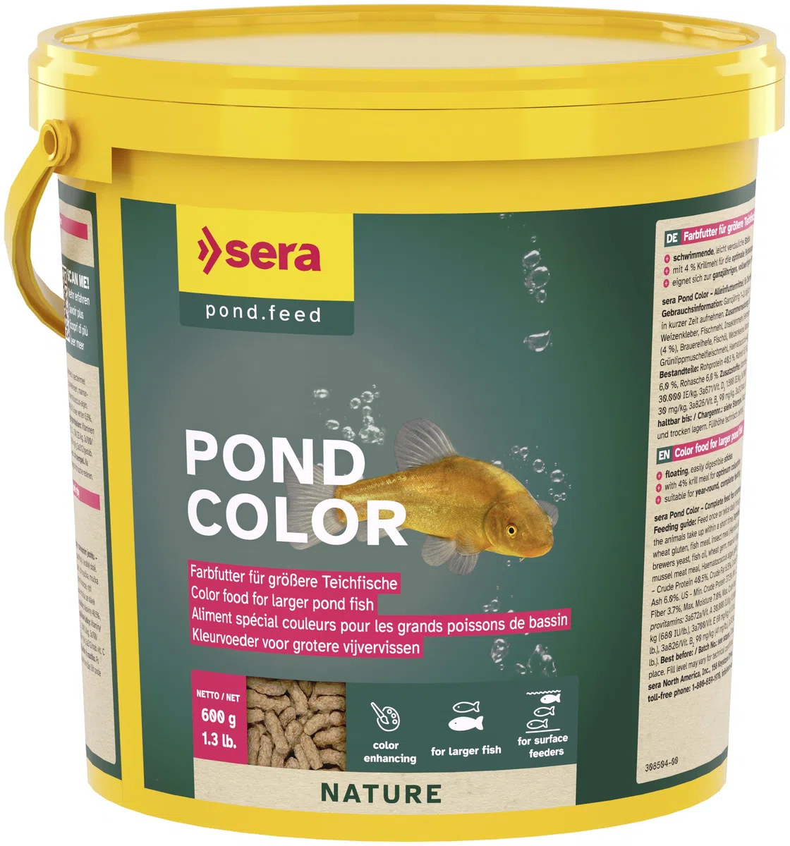 sera Pond Color 3,8L (600g)