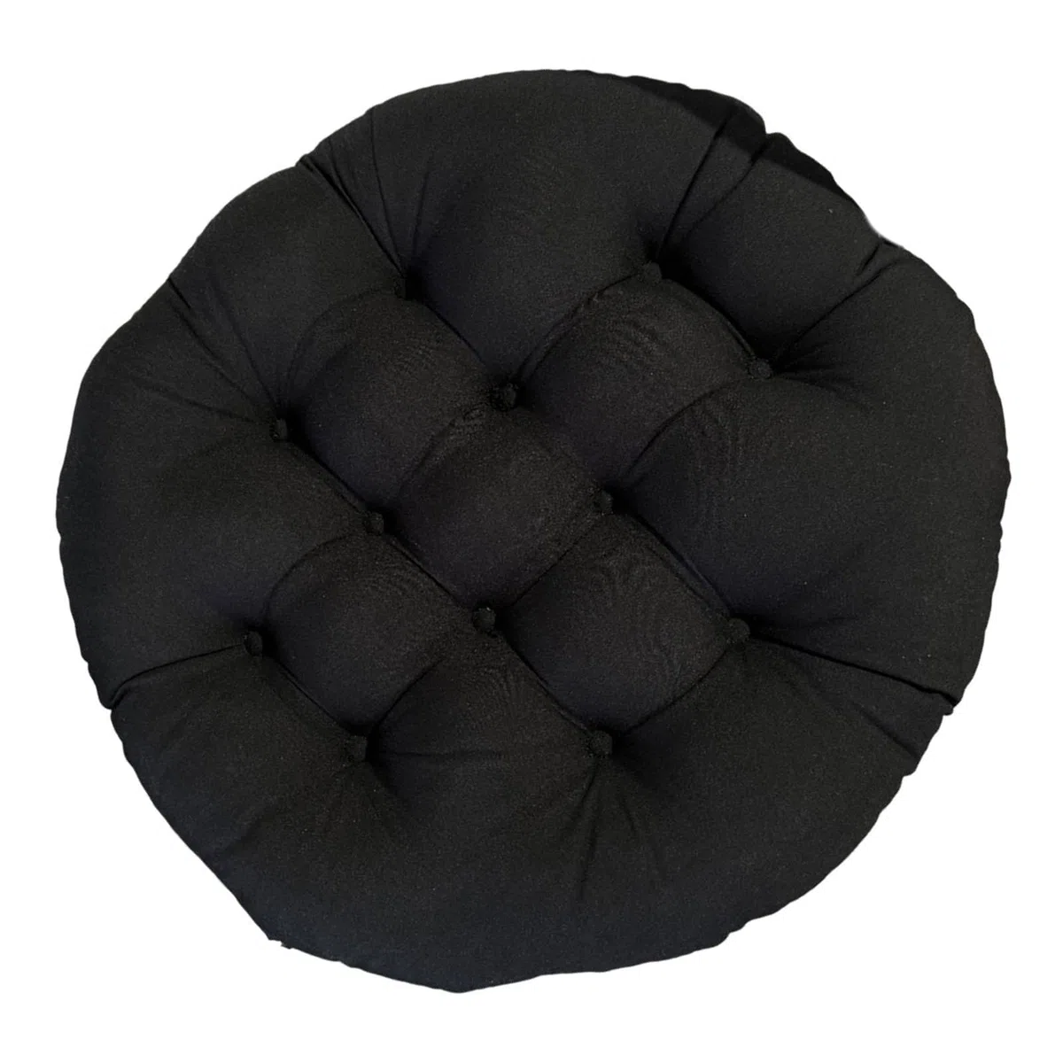 Cojín de Asiento Acolchado Grueso para Mecedoras, Sillas Colgantes Y Sillones; Acolchado Cómodo para Mecedoras, Sillas Colgantes, Jardines Y Salas de, Negro