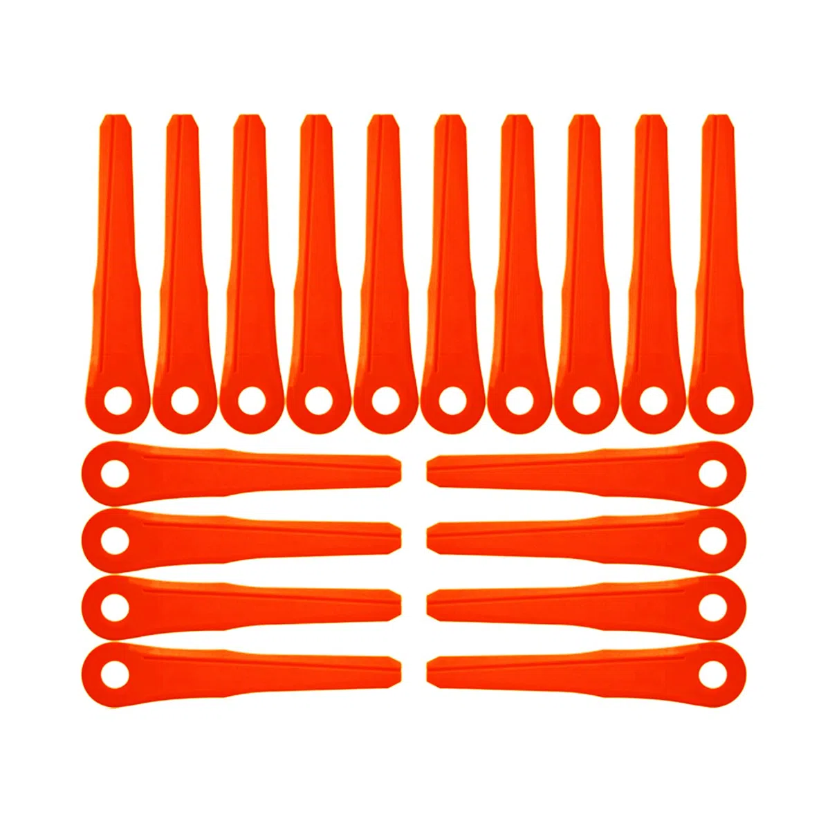 Paquete de 18 Cuchillas de Repuesto de plástico 4002 007 1000 para Stihl Polycut 6-2, 6-3, 7-3, 28-2, 48-2 Weed Eater Trimmer Head 40020071000