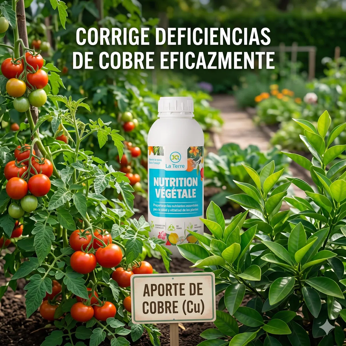GLUCONATO DE COBRE 1 LITRO cobre fungicida para plantas, corrige carencias de cobre, Solucion protectora con efecto fungicida, cobre sistemico, fertilizante plantas a base de cobre