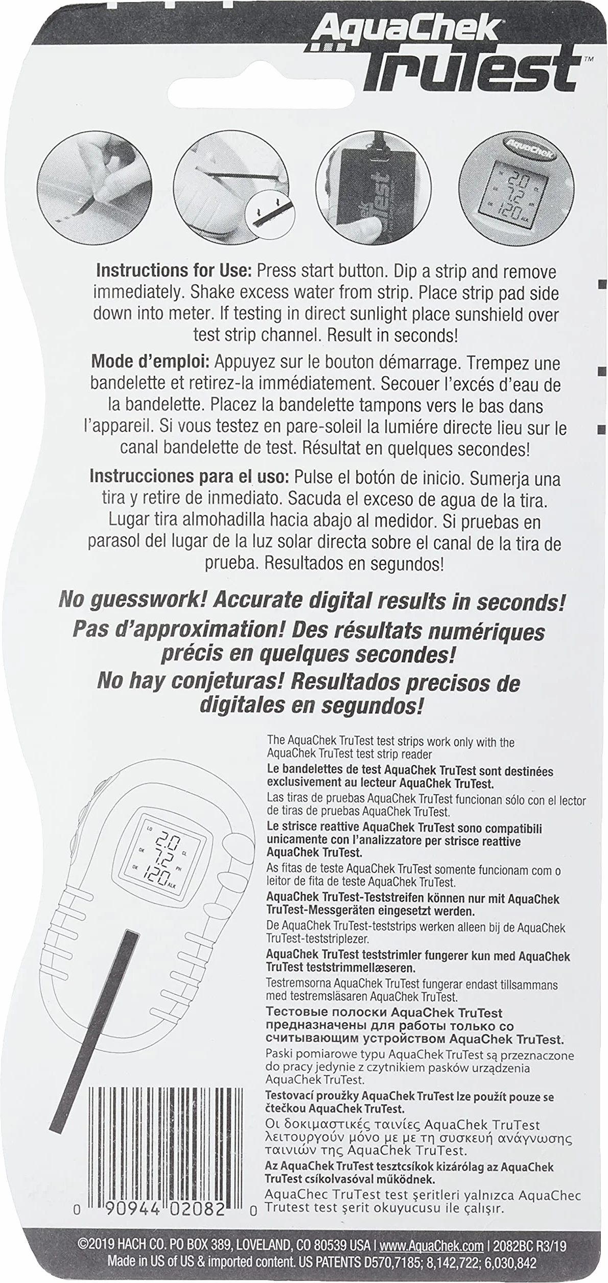 AstraPool 40817 - Tiras analíticas trutest