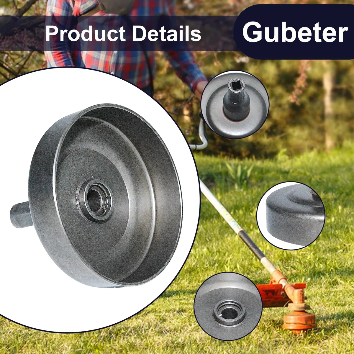 Kit de campana de embrague, para Stihl FS45, FS46, FS50C, FS55, FS56, FS70, HL45 y KM55, incluye conjunto de embrague, repuestos para cortacéspedes, reemplazo 41401602000 y 41401602909