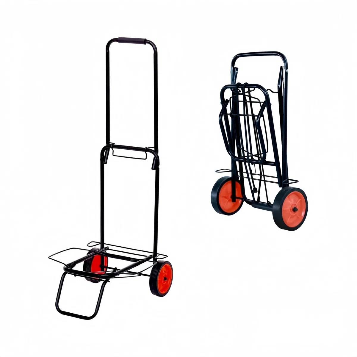 Carro Playa Plegable con Ruedas, Carrito Playa Portatodo para Nevera, Sillas y Equipaje, Resistente y Fácil de Transportar, Ideal para Playa, Camping, Compras y Viajes (Grande)