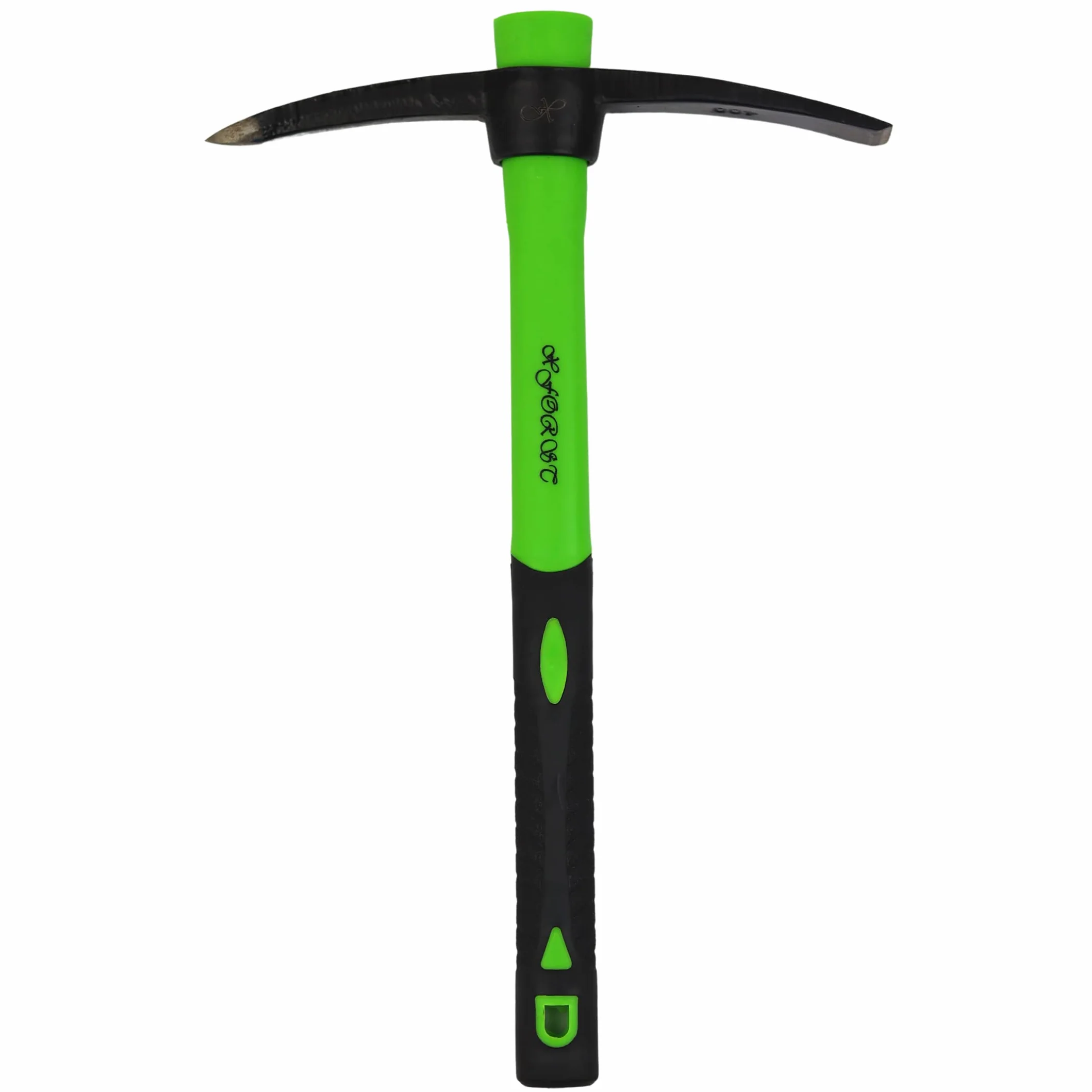 Alcotana Xforst X-PF400 con Mango de Fibra de Vidrio y Cabezal de Acero Forjado. Ideal para jardinería, albanileria, construccion, Campo y Jardin