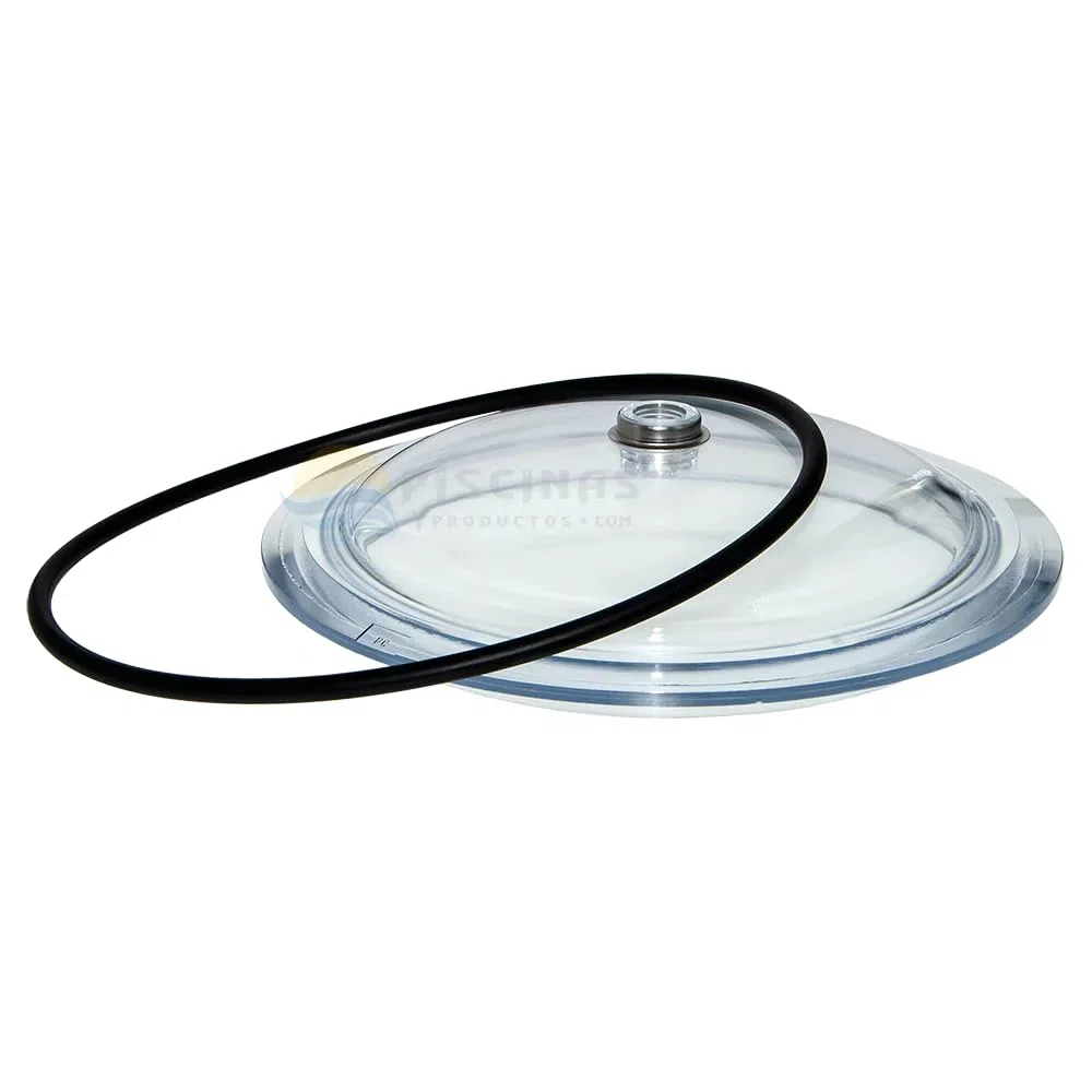 Genérico Tapa Transparente con Junta para Filtro Millenium Tapa Tuerca AstralPool.