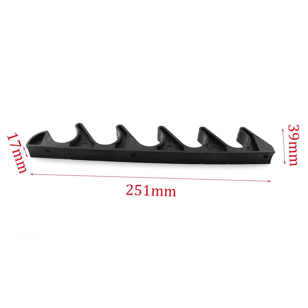 ZYAMY 4 soportes ajustables de nailon negro de 5 posiciones, ajustador de posición, soporte reclinable para muebles, clip de engranaje ajustable para patio, césped, patio, reclinable, ajuste de altura