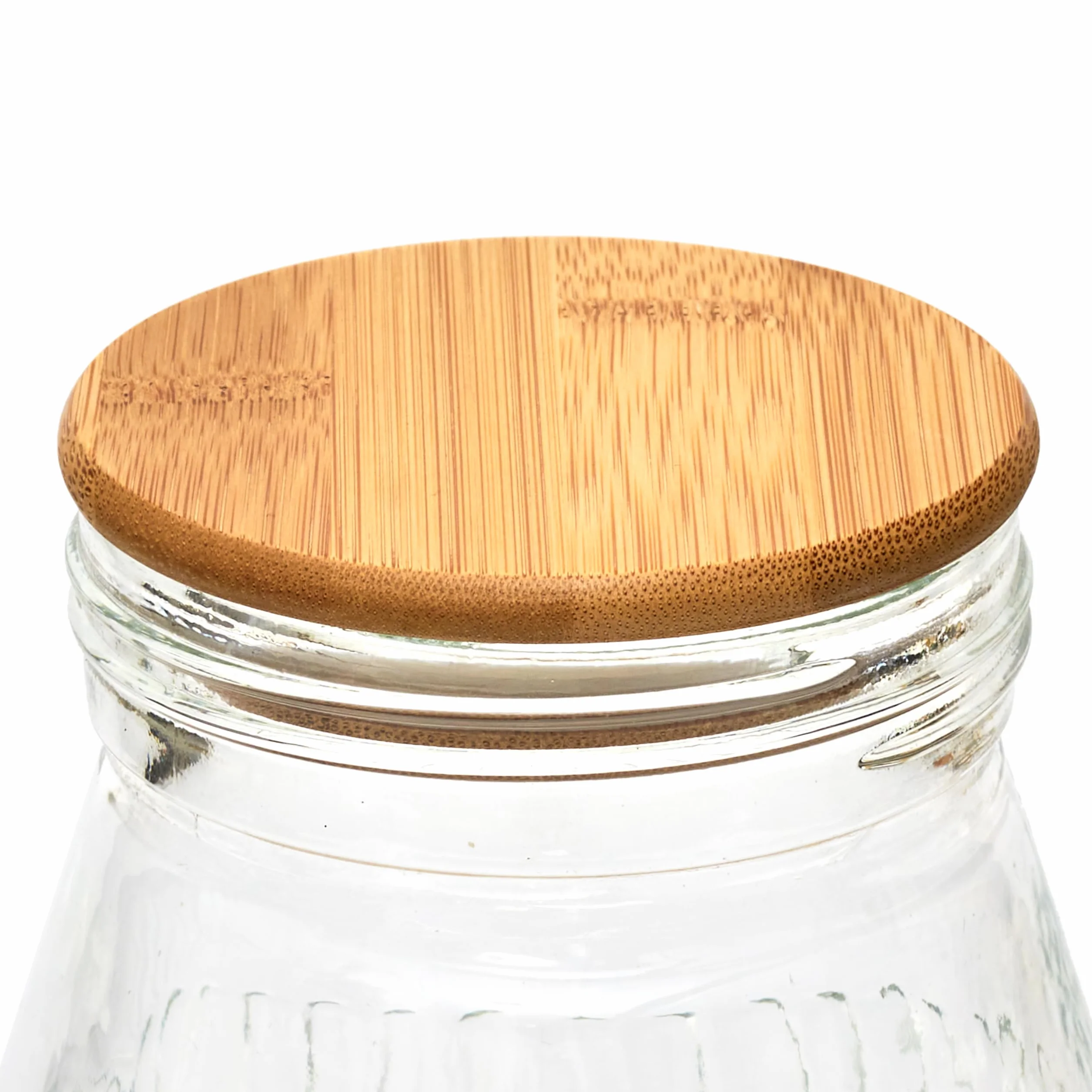 COOK CONCEPT - KA5906 Fuente de Bebida de Vidrio con Grifo de Servicio - Diseñada para Bebidas Refrescantes - Capacidad 3.8L - Amplia Apertura - Tapa de Madera