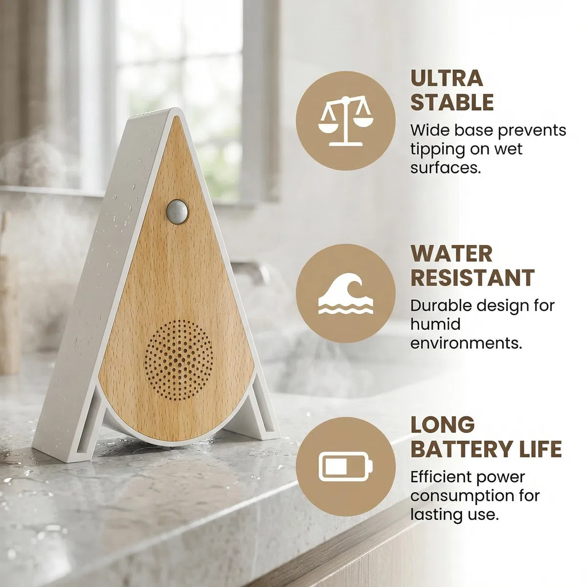 Caja De Sonido Triangular Con Sensor De Pájaros: Caja De Sonido Para Pájaros Con Temporizador, Bird Chirping Sound Box Para Meditación Recreación Relajación En Dormitorio Baño Lugar De Trabajo