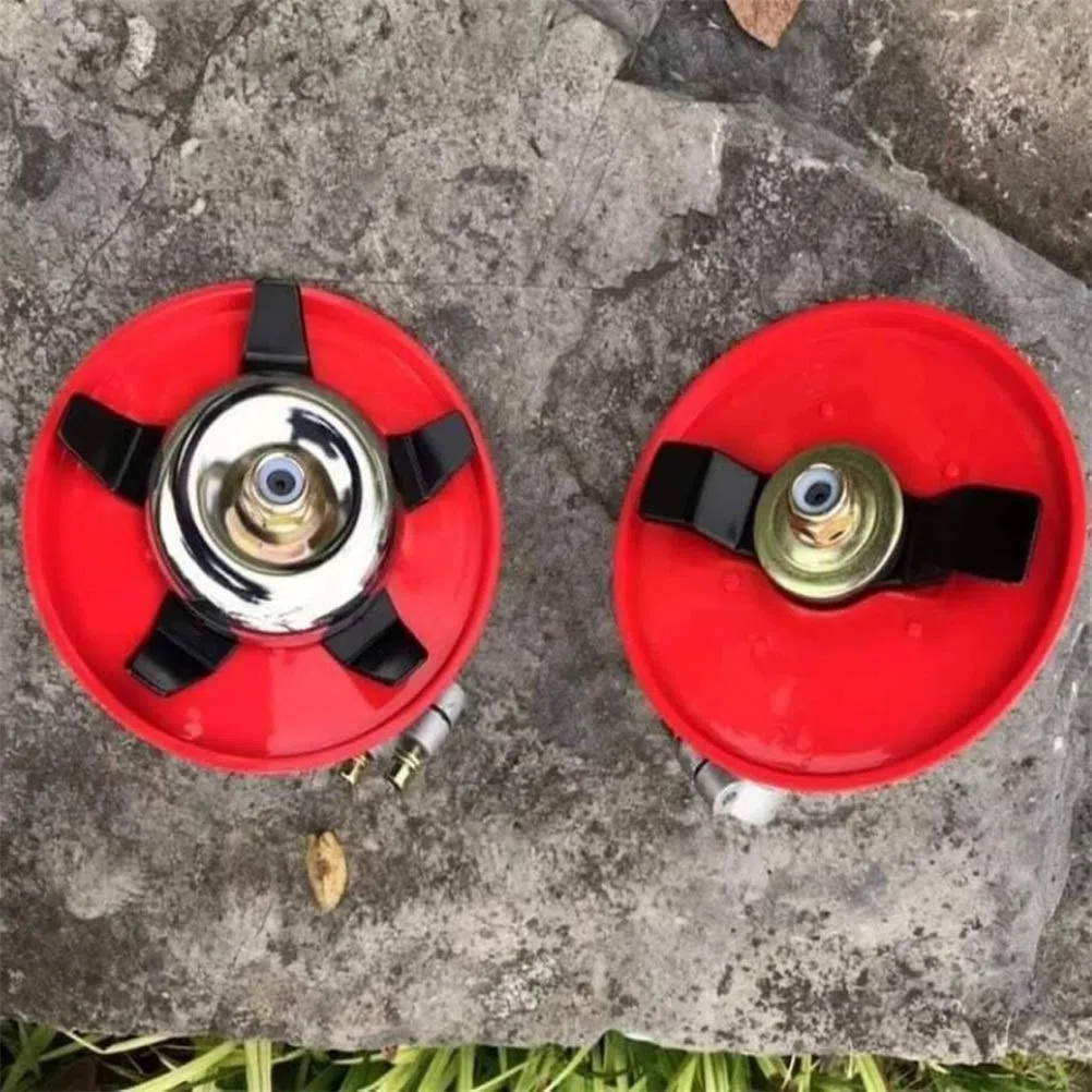 Bandeja para deshierbe con Cabezal de Corte, Bandeja para cortacésped de deshierbe, bandejas de Cuchillas de Acero al manganeso para jardín, Bandeja para Cepillo de malezas