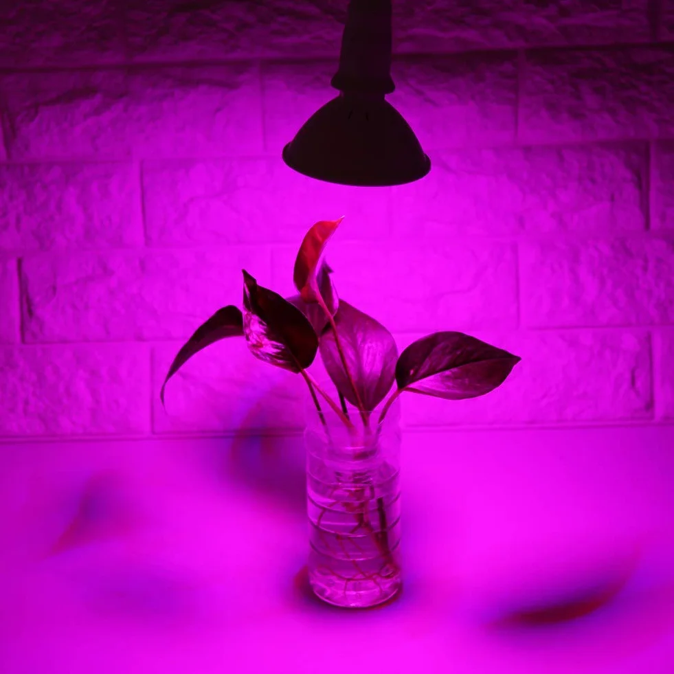 JTLB Full Gr24W 200 LED Luz de crecimiento de plantas E27 hidropónica, flores y verduras, 85 ~ 265 Vow