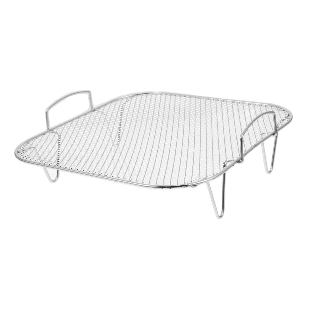 Rejilla para Freidora De Aire del Horno Acero Inoxidable Multifuncional para Cocinar Al Vapor y Asar, Compatible Freidoras, Uso Doméstico y Barbacoa,