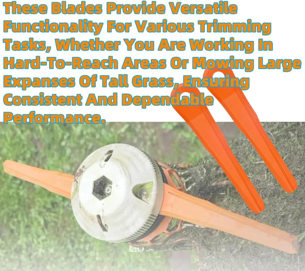 Paquete de 18 Cuchillas de Repuesto de plástico 4002 007 1000 para Stihl Polycut 6-2, 6-3, 7-3, 28-2, 48-2 Weed Eater Trimmer Head 40020071000