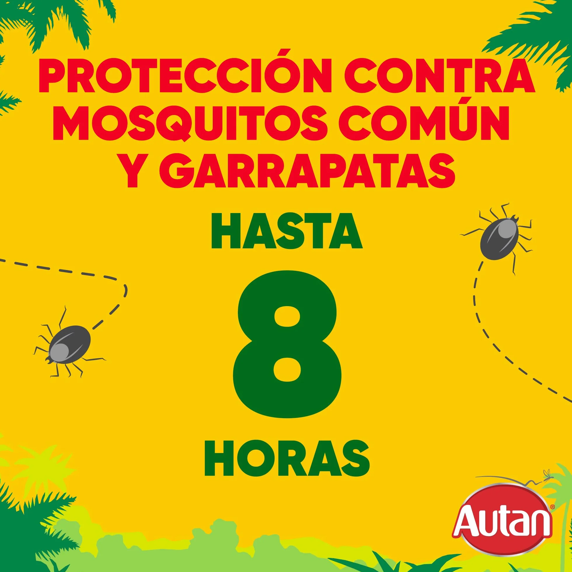 Autan, Pack de 2 Sport Aerosol, repelente multi insecto deportivo resistente al sudor (2 x 100 ml)