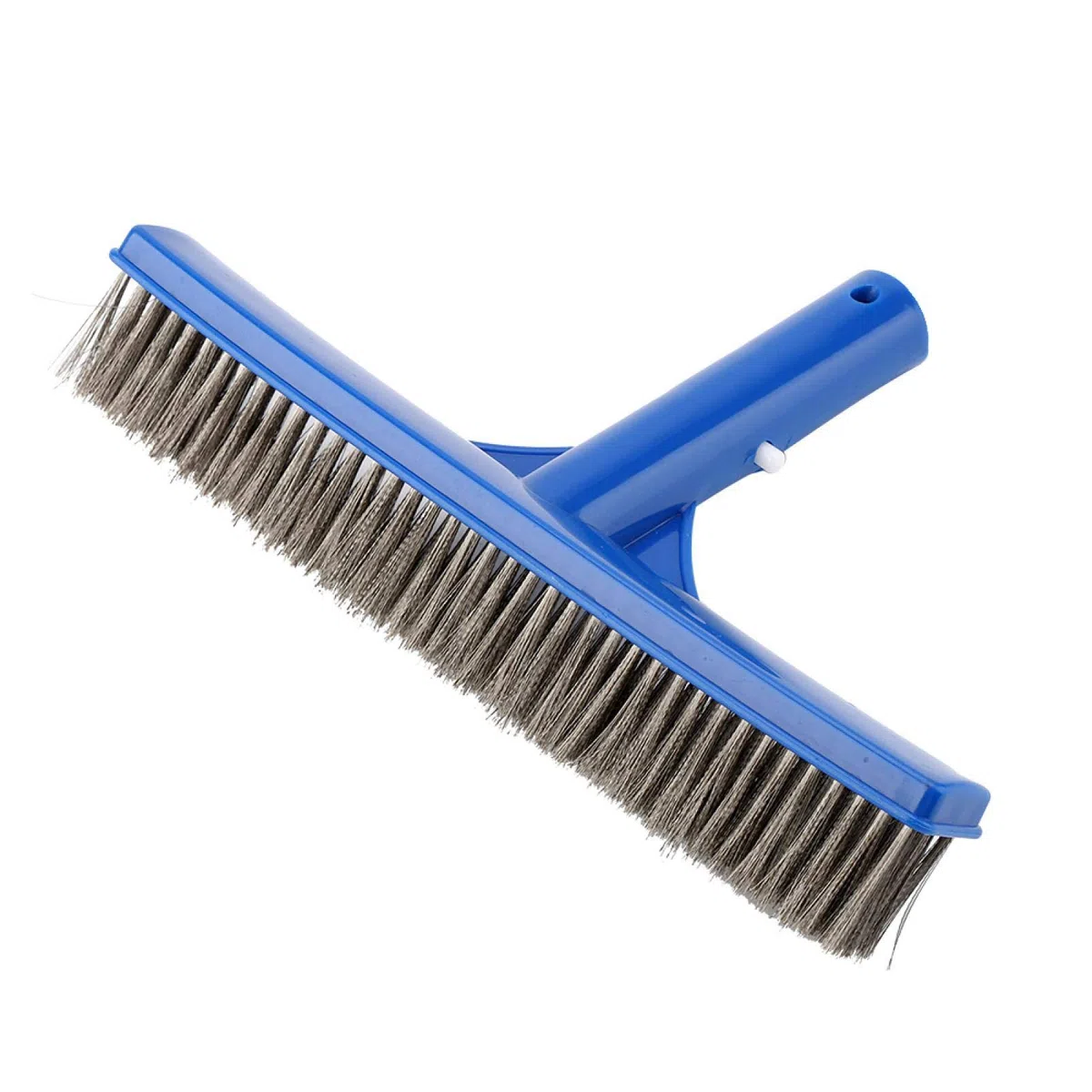 Cepillo de Acero para Piscina, Cepillo de Limpieza de Pelo de Acero Duradero de 10 Pulgadas para Limpieza de Piscinas