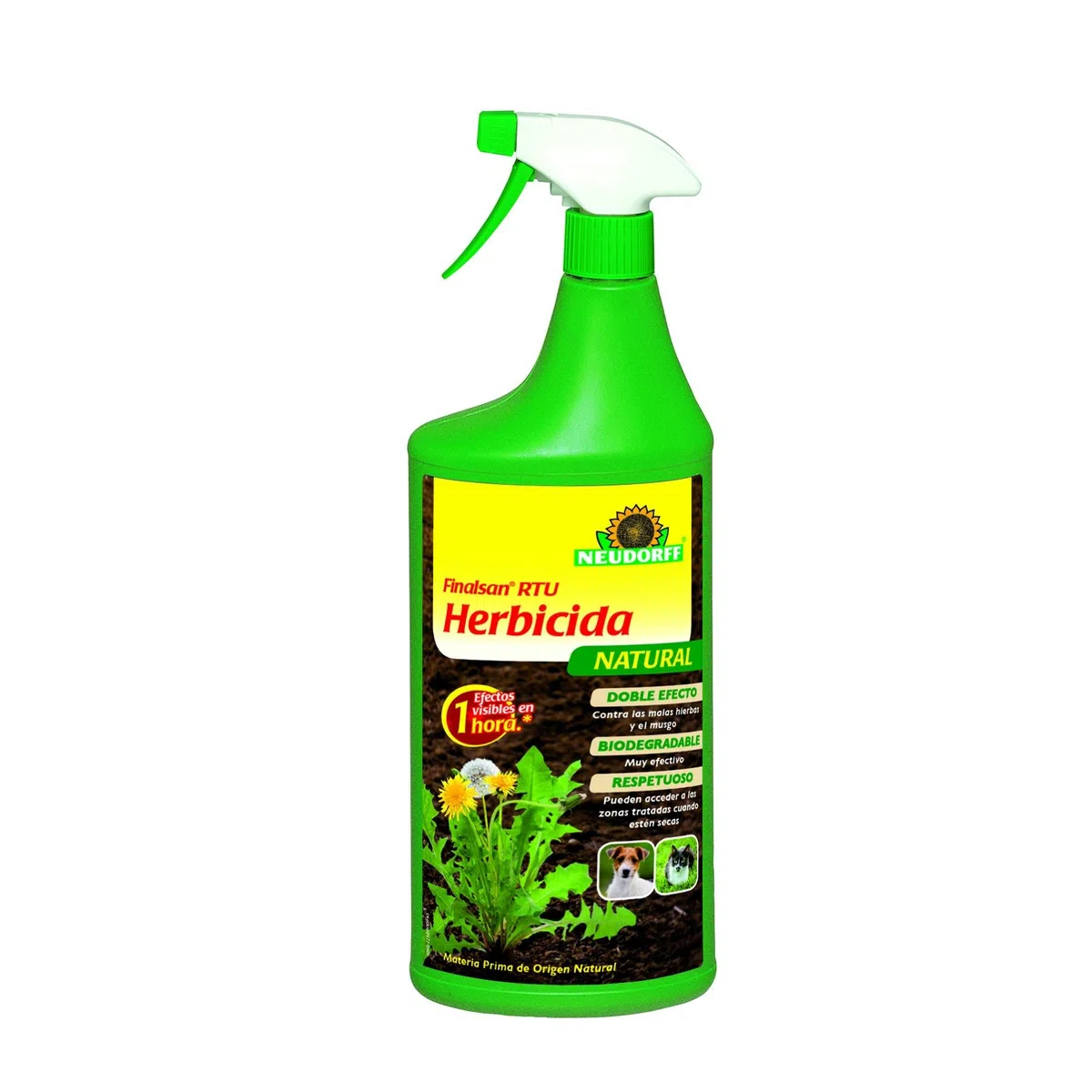Neudorff Finalsan - Herbicida Natural, 1 litro, Color Amarillo