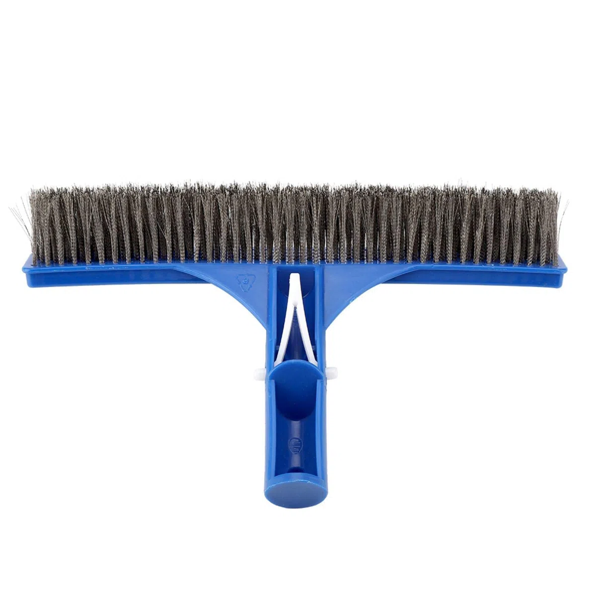 Cepillo de Acero para Piscina, Cepillo de Limpieza de Pelo de Acero Duradero de 10 Pulgadas para Limpieza de Piscinas