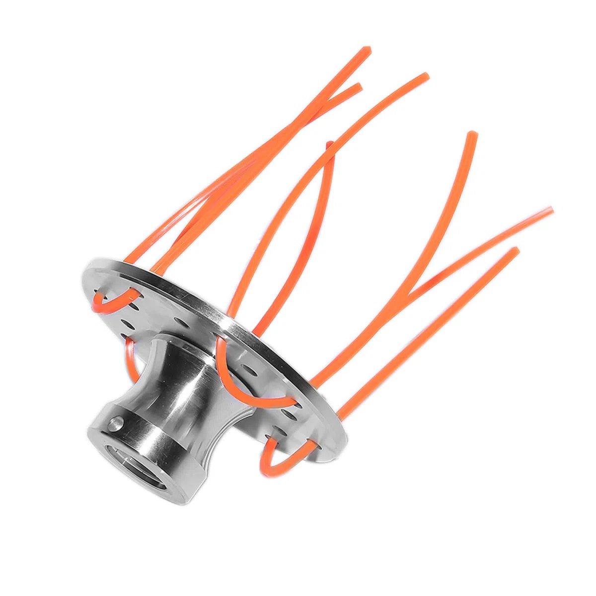 Cepillo para desbrozadora de malas hierbas, de aluminio con hilo de nailon de 32 raíces, cepillo universal para hierba silvestre, cabezal de recortador para desbrozadora, accesorios para jardín