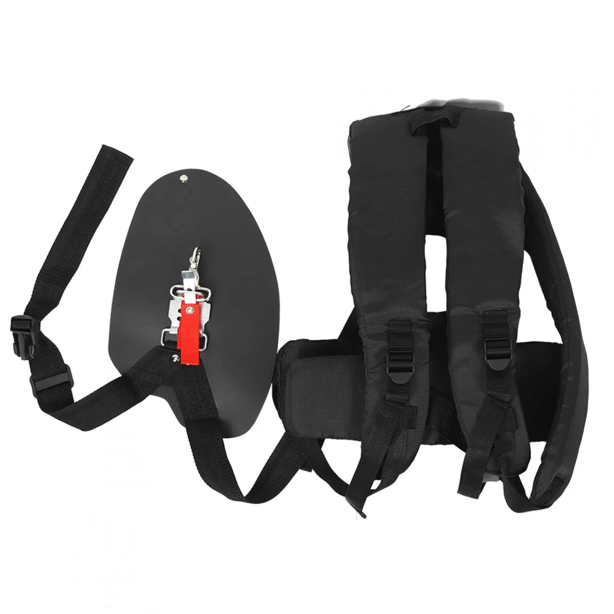 Synergy Arnés Triple para Desbrozadora – Ergonómico, Ajustable y Reforzado – Distribución de Peso Equilibrada – Compatible con Todas Las Marcas