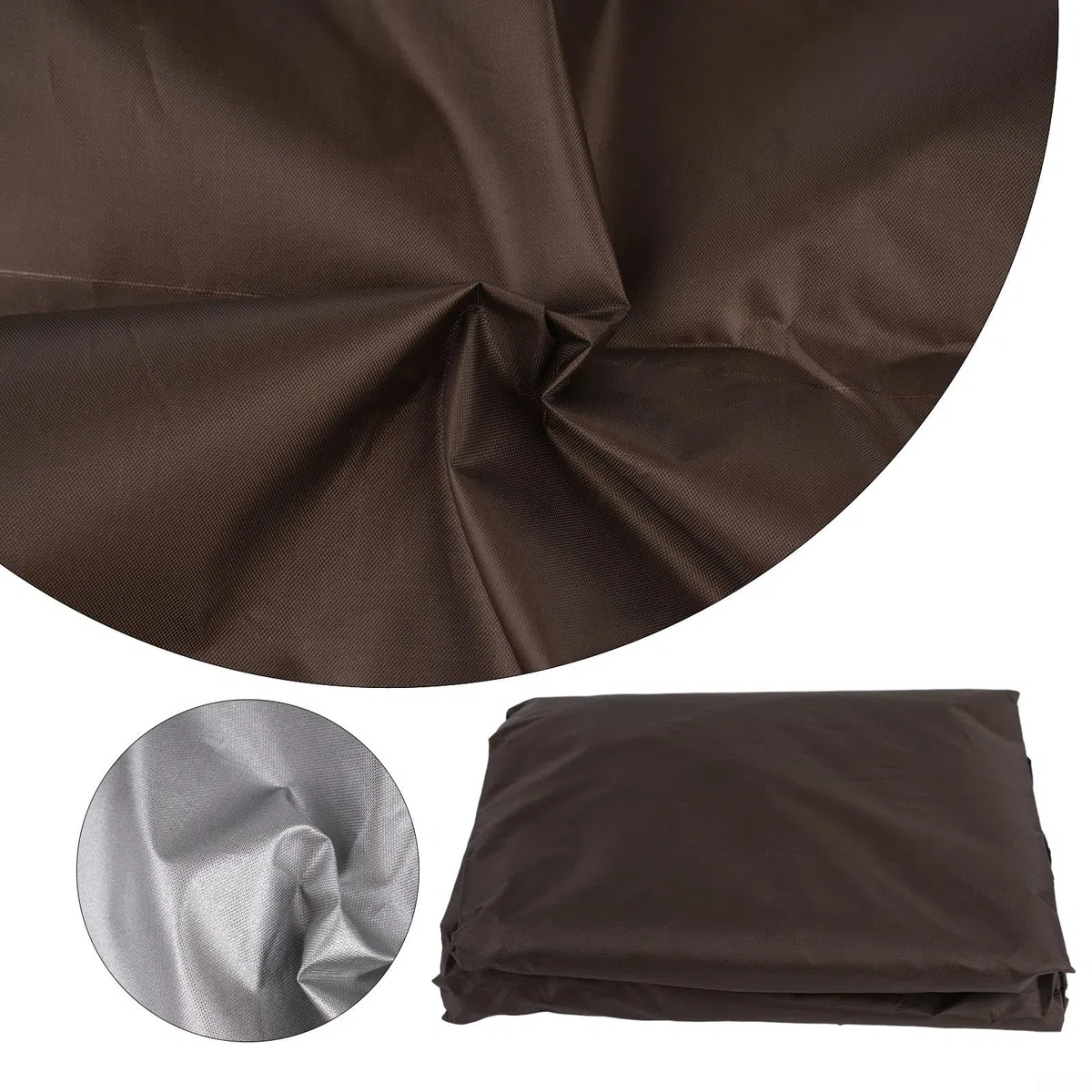Funda para asiento de columpio de jardín, funda de asiento de columpio de poliéster 190T, funda de tafetán de tela de tafetán de repuesto para silla de columpio impermeable para columpio de tres