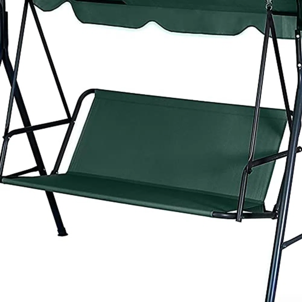 Funda de repuesto para columpio de jardín, protector de asiento plegable de tela Oxford 600D, funda de asiento de columpio de tela para columpios, 115 x 48 x 48 cm, repuesto para columpios de