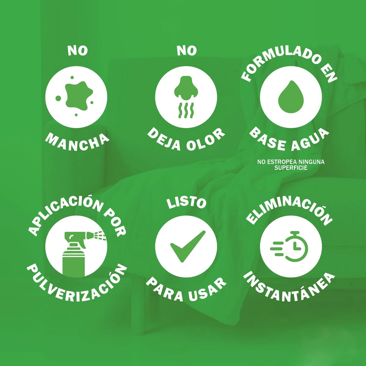 PERMETRINA Spray Insecticida Anti Chinches y Antiácaros para textiles 1L | Repele y Mata Cucarachas, Hormigas e insectos voladores | No mancha y No deja olor | Interiores y Exteriores