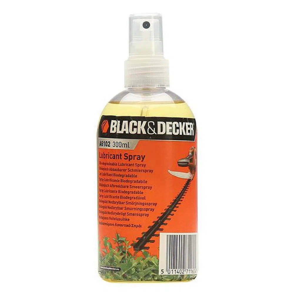 Black+Decker A6102-XJ - Spray Universal anticorrosión y lubricante para Cortasetos 300ml