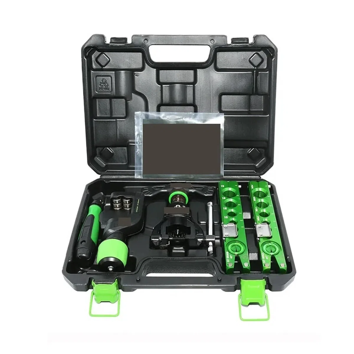 Kit de Herramientas abocardado for Aire Acondicionado, Juego expansor Tubo excéntrico y escariador ST-806FT, Kit Mantenimiento tuberías Cobre 6-19 mm Utilizado en climatización