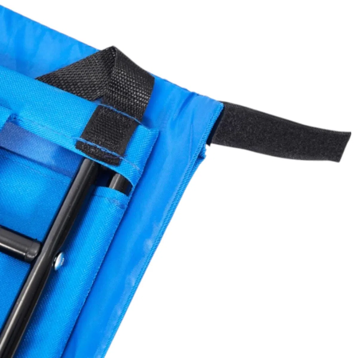DEVESSPORT Tumbona de Playa Plegable con Respaldo Reforzado y Bolsillo Trasero | Diseño Ligero, Compacto y Resistente – Ideal para Playa, Camping o Piscina