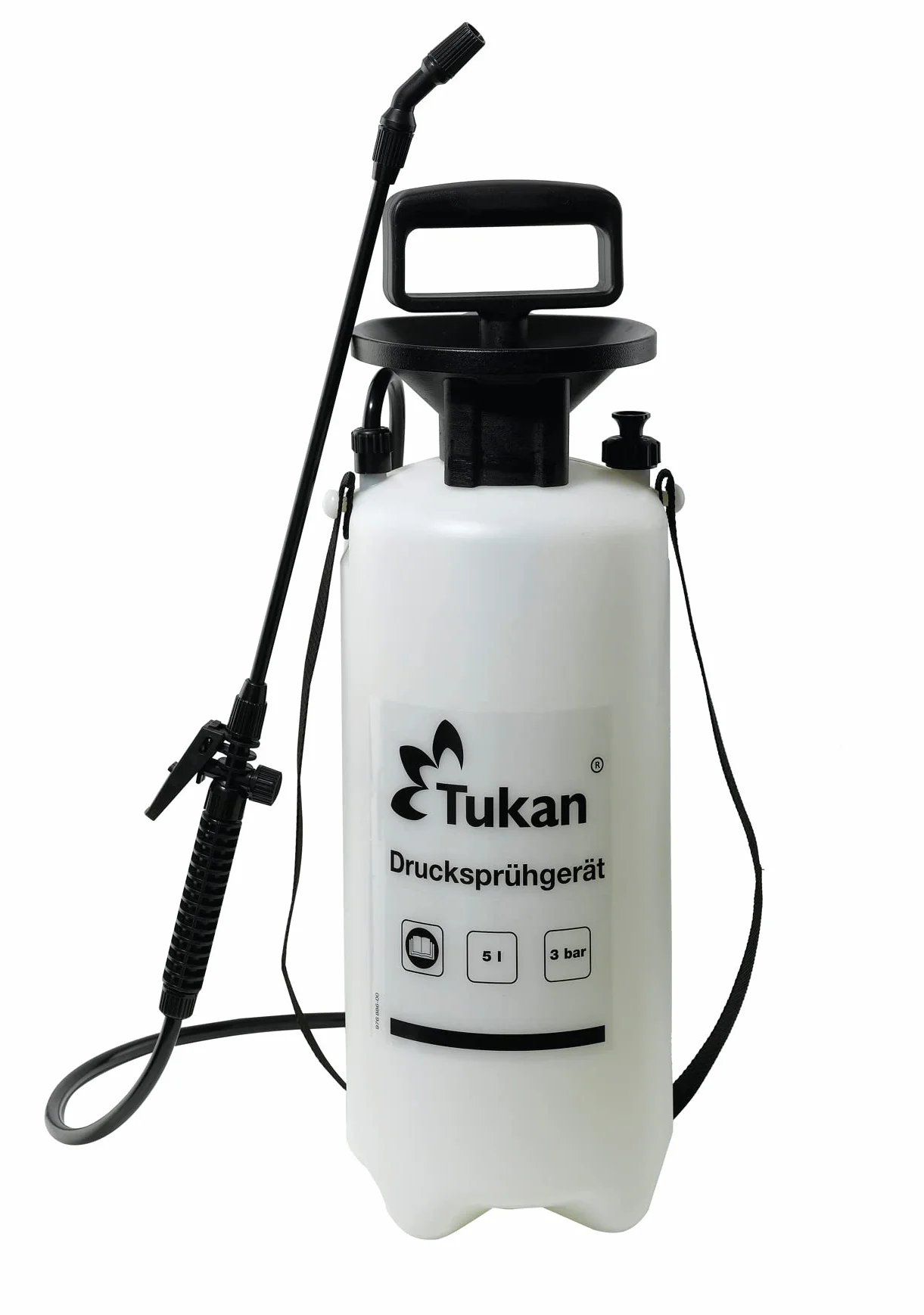Tukan Pulverizador a presión 5 litros | Pulverizador de jardín para protección de Plantas | Capacidad de 5 L | Botella de Spray para Plantas | Pulverización eficiente para hogar y jardín