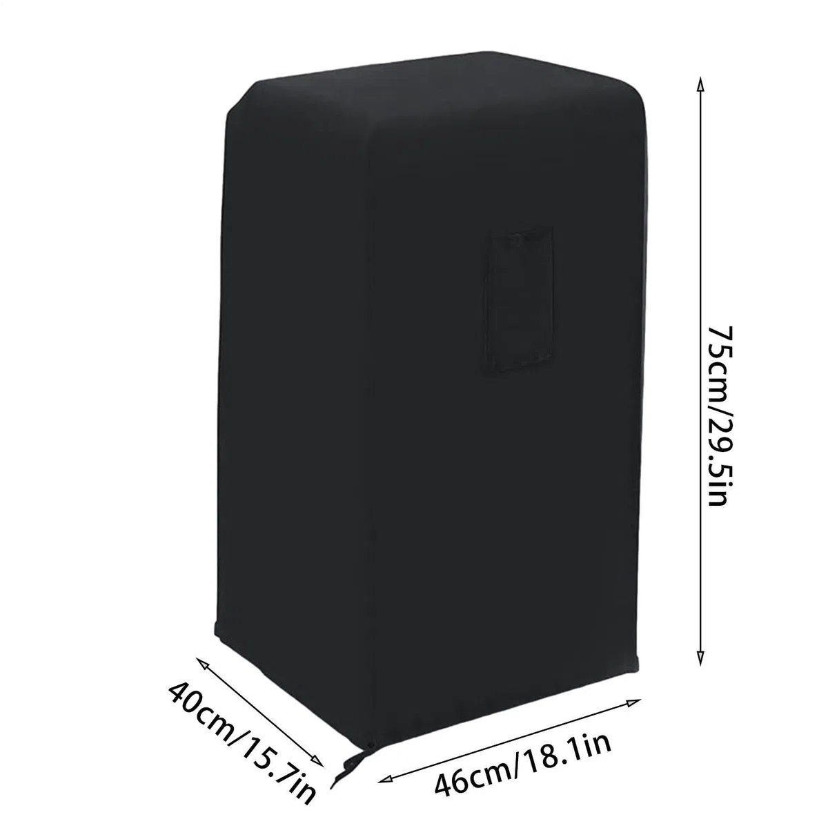 Cubierta para Aire Acondicionado Portátil Impermeable Cubierta antipolvo 40 X 46 X 75 Cm Bolsas de Almacenamiento de Tela Oxford con Cuerda Telescopica Protección para Aire Acondicionado Móvil