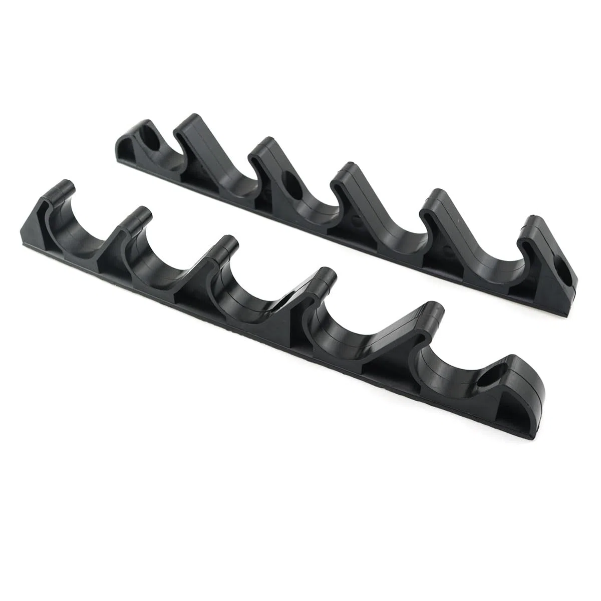 ZYAMY 4 soportes ajustables de nailon negro de 5 posiciones, ajustador de posición, soporte reclinable para muebles, clip de engranaje ajustable para patio, césped, patio, reclinable, ajuste de altura