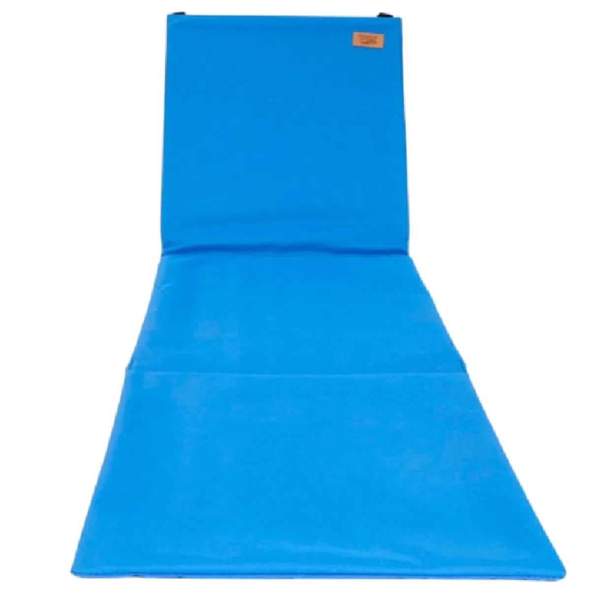 DEVESSPORT Tumbona de Playa Plegable con Respaldo Reforzado y Bolsillo Trasero | Diseño Ligero, Compacto y Resistente – Ideal para Playa, Camping o Piscina