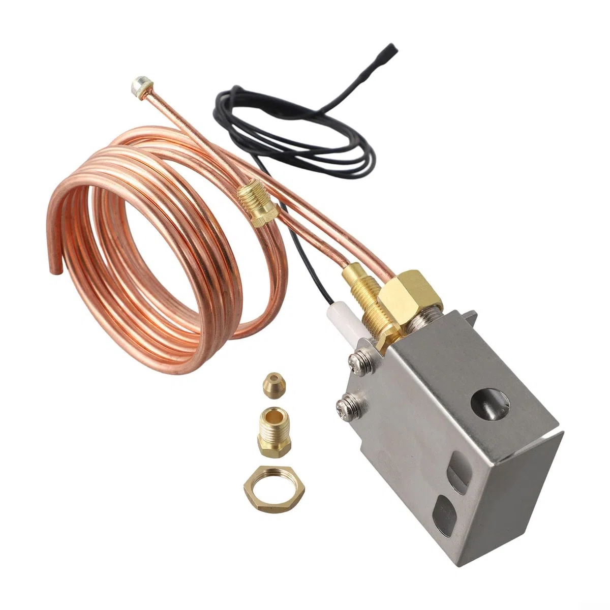 Kit de quemador piloto de gas, kit de encendido de propano de gas, con conjunto de quemador piloto de encendido de termopar para calentador de gases, chimenea