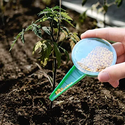 2 uds Dispensador de semillas de plantas de jardín máquina de semillas, disco de semillas de maceta, sembradora para adaptarse a herramientas de jardín de semillas macetas y perforadoras