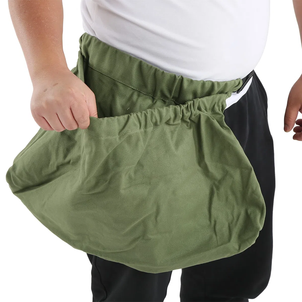 SOONHUA Bolsa de recolección de Bolsas de Setas con diseño montado en la Cintura, Tela Oxford, Plegable, Lavable, Reutilizable, Bolsa de Almacenamiento de Frutas para forrajeo de Flores y Hongos