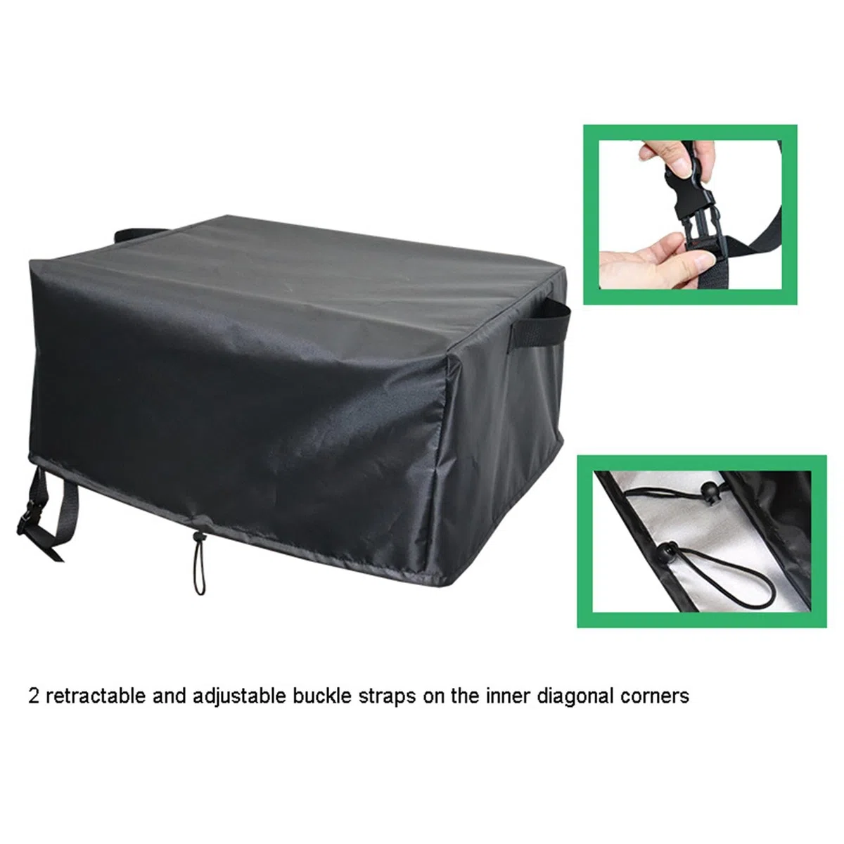 Pizza Oven Cover | Waterproof Pizza Oven Cover | Adjustable Grill Cover | Dust Proof Pizza Oven Covers | This Cover Extends the Life of Your Appliance and Maintains Its Readiness for Use.