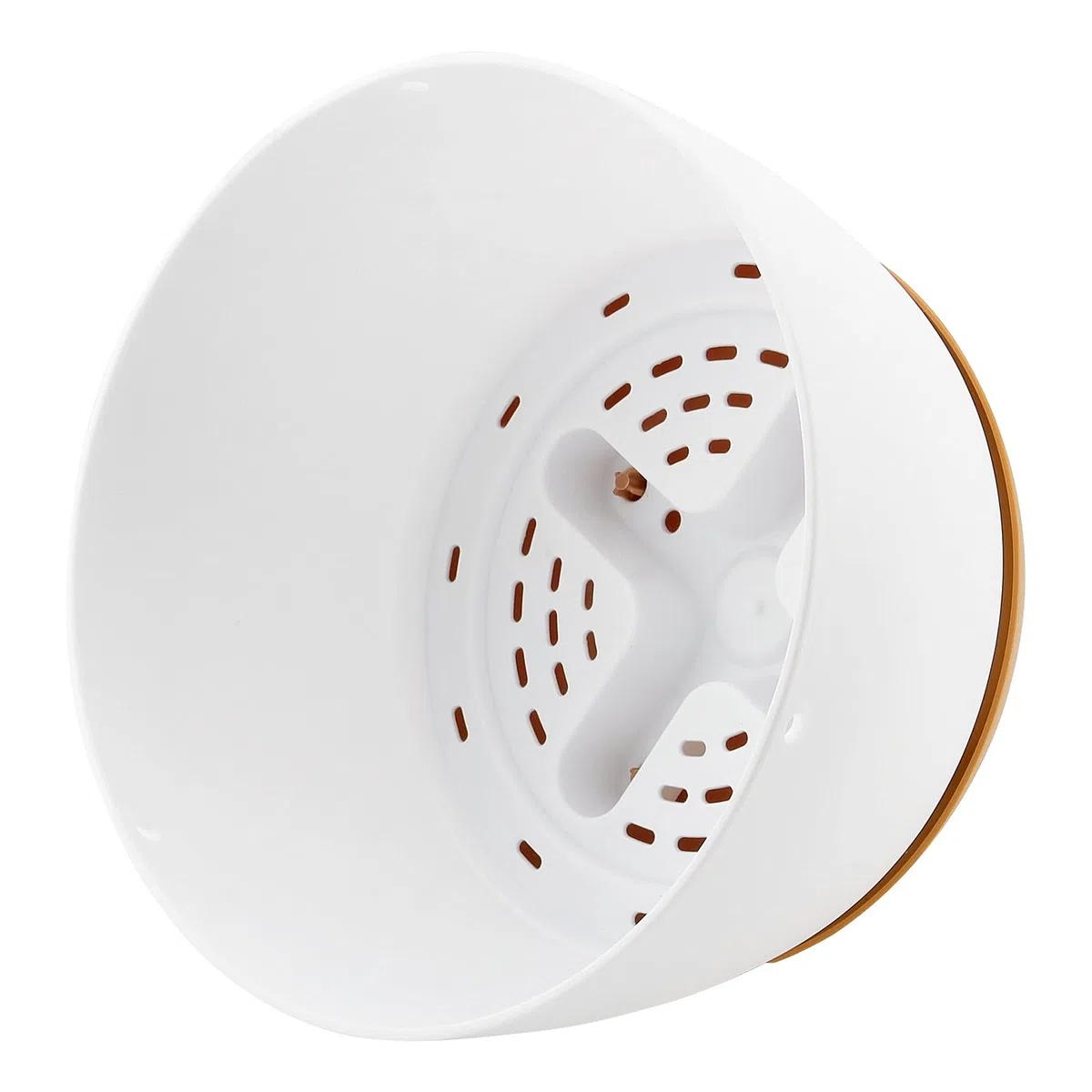 FUNSUEI 3 cestas Colgantes para Exteriores, 20,5 cm, macetas Colgantes de plástico, macetero Colgante para Plantas, para Exteriores, Interiores, Balcones, jardín, casa