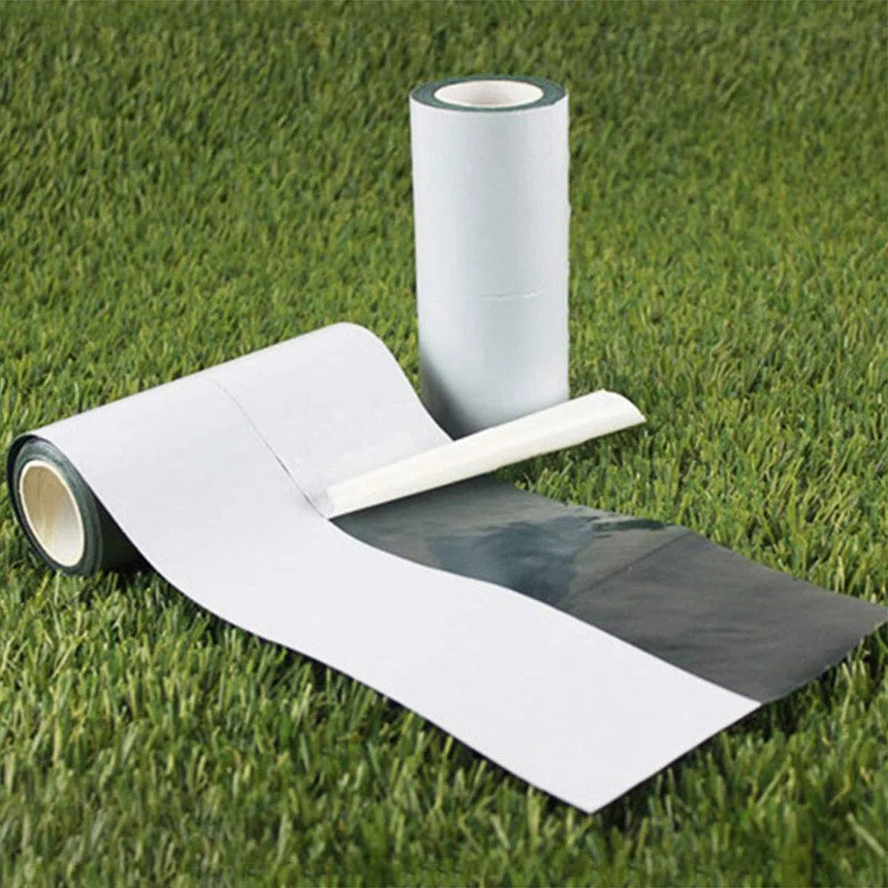 10 x 15 cm, cinta adhesiva para césped artificial, cinta de césped artificial, cinta artificial de costura de hierba verde, cinta de unión para conectar alfombra de césped jardín (1 unidad)