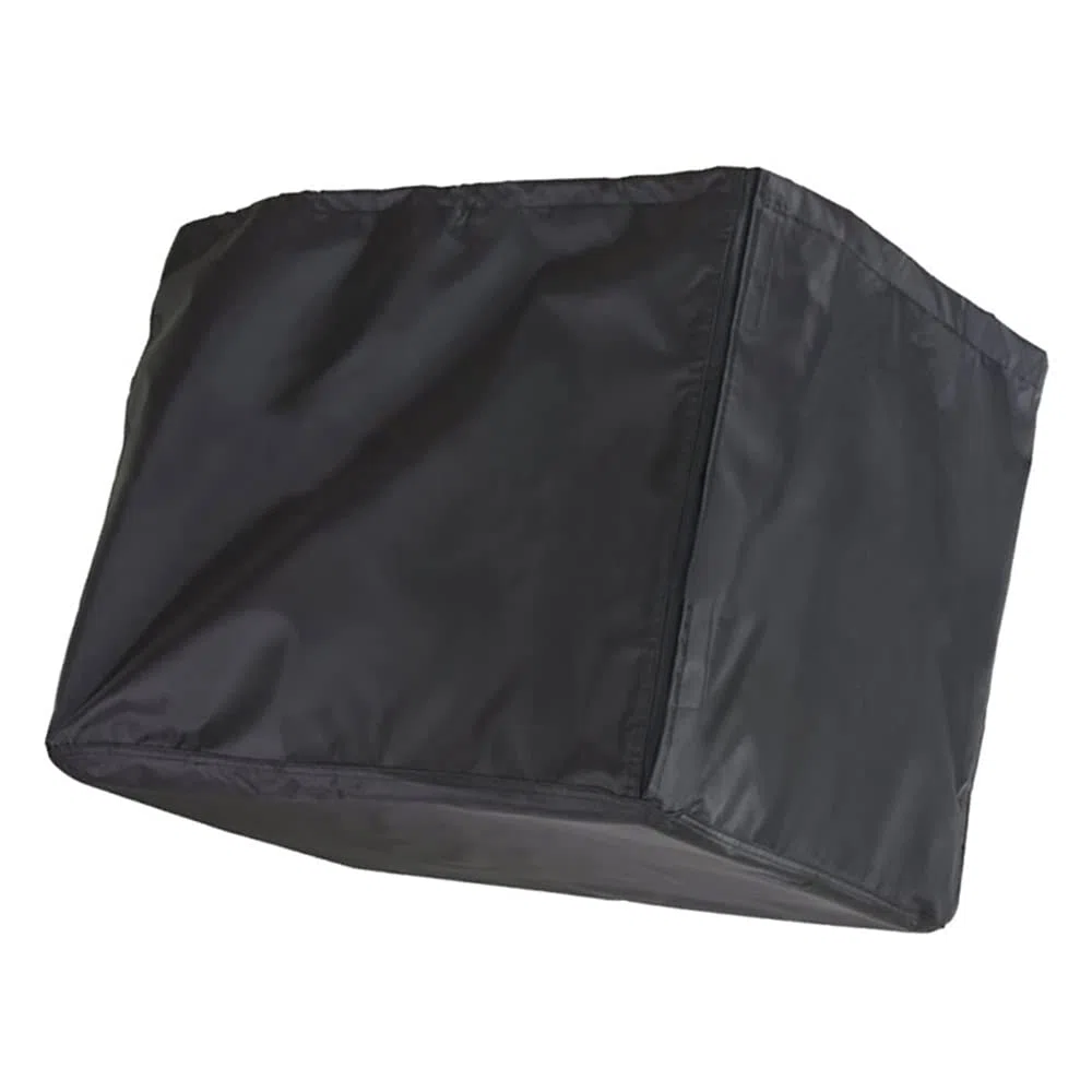 SEIWEI Cubierta universal para generador de 66 x 51 x 51 cm, rectangular, resistente al agua, resistente al polvo, resistente a los rayos UV, color negro