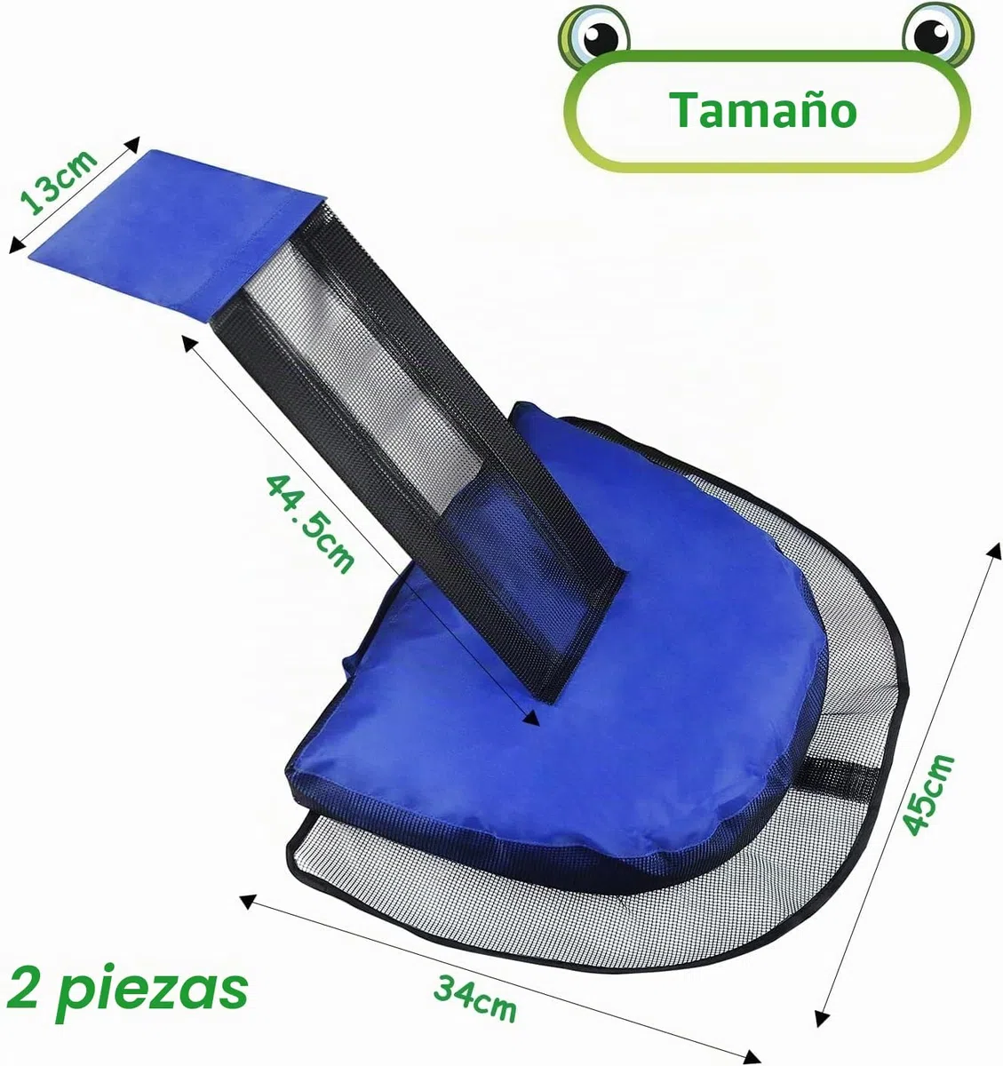 LATERN 2 Piezas Rampa de Escape para Animales, 45CM x 34CM Salvaanimales Flotante Almohadilla de Escalera de Escape Inflable para Salvar Ranas y Todos Animales Pequeños Que Ingresan Piscina