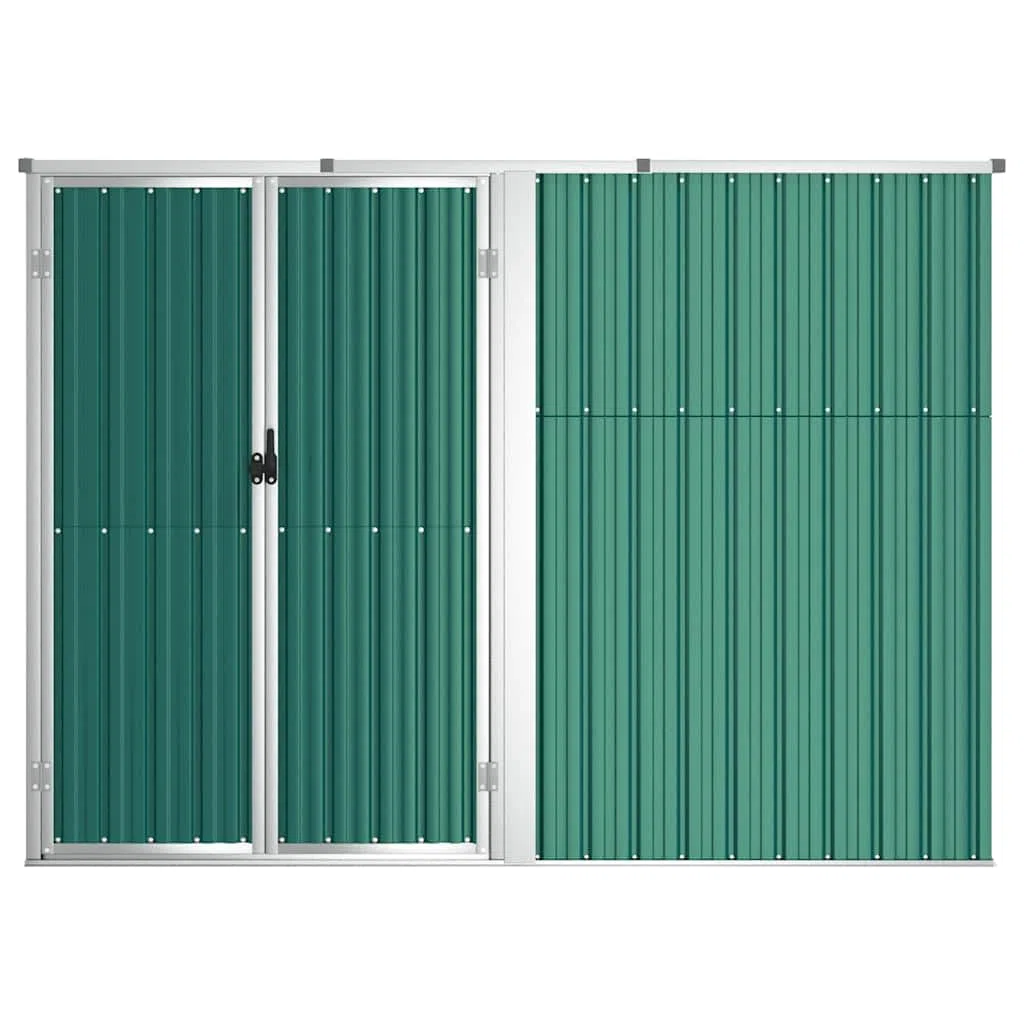 Caseta para electrodomésticos, 225 x 89 x 161 cm, acero galvanizado, color