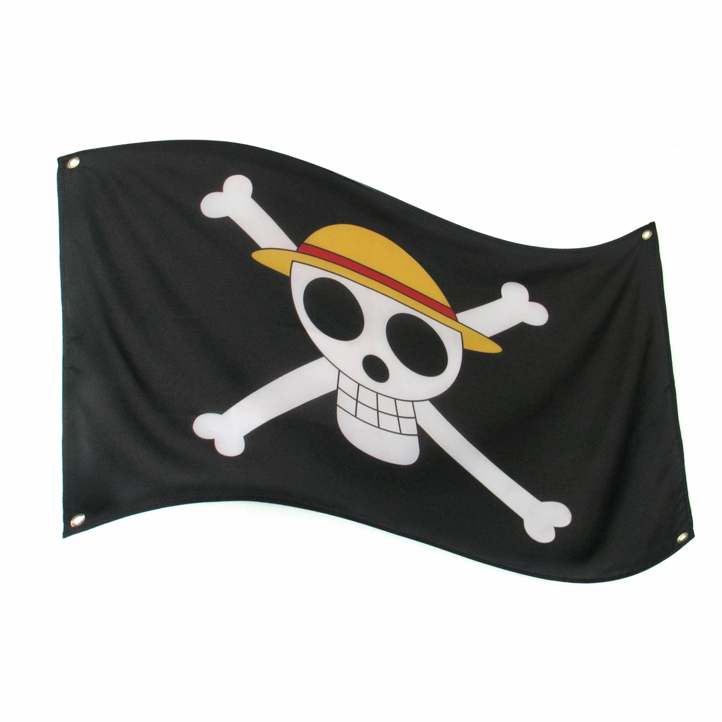 Bandera de pirata Ruffy Luffy Jolly Roger, 90 x 60 cm