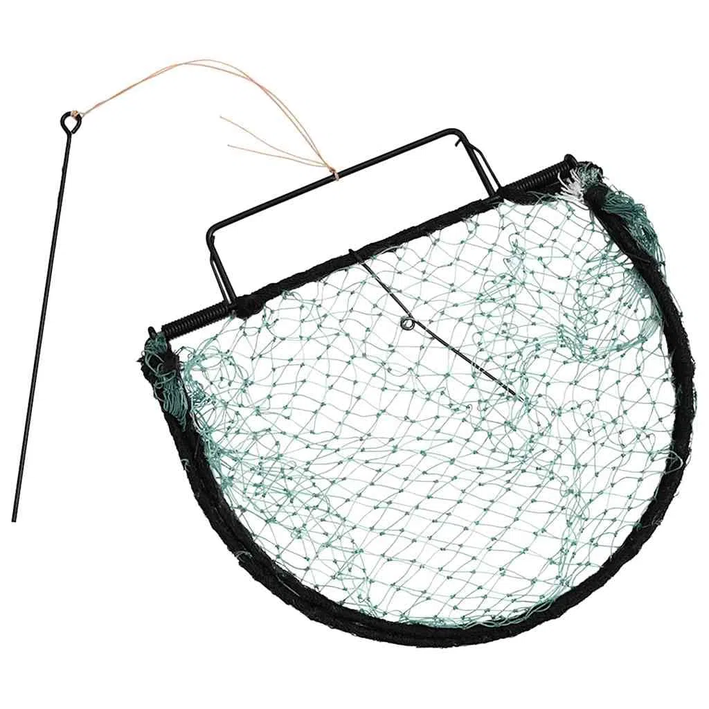 vidaXL Trampa para Pájaros, Red de Captura para Aves, Jaula Portátil Plegable, Trampa Humanitaria para Jardín Granja Patio, Acero Verde